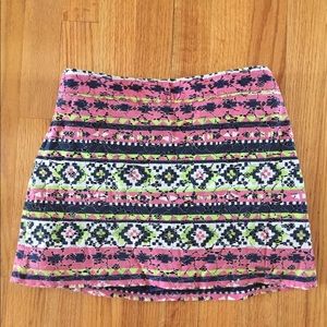 Lace mini skirt Sz XS